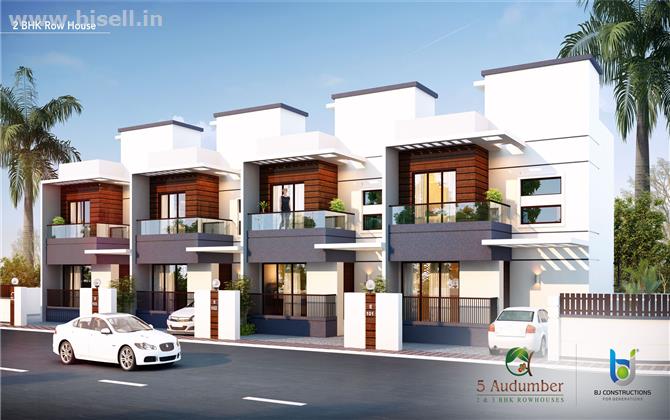 5 Audumber is a premium 2 & 3 BHK Row-house Project by B.J. Constructions