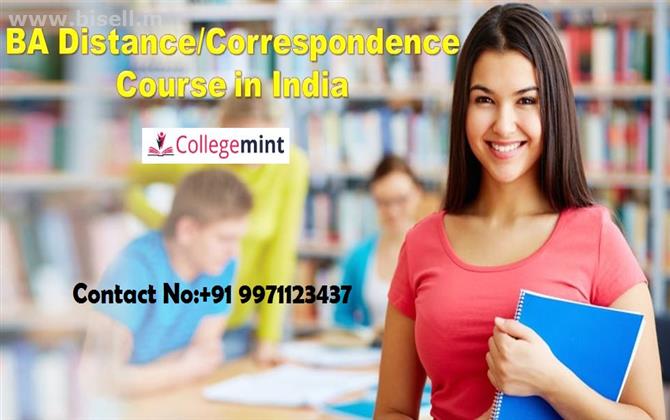 BA Distance Correspondence Course in India