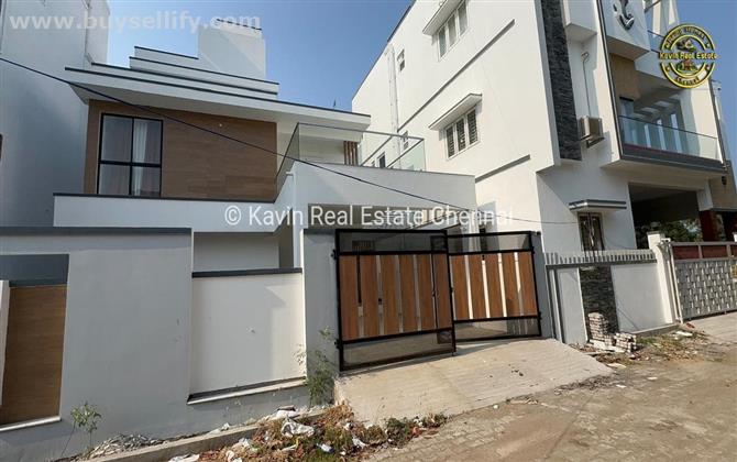 Beach House for Sale in ECR – 5 BHK with Garden & Terrace