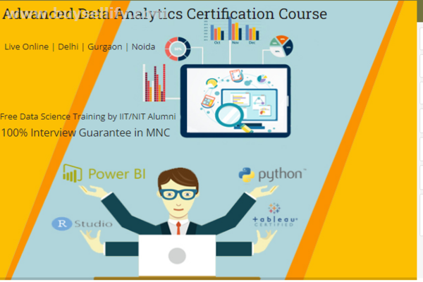 Best Data Analyst Training Institute in Delhi, Azad Nagar, Special Offer till Aug