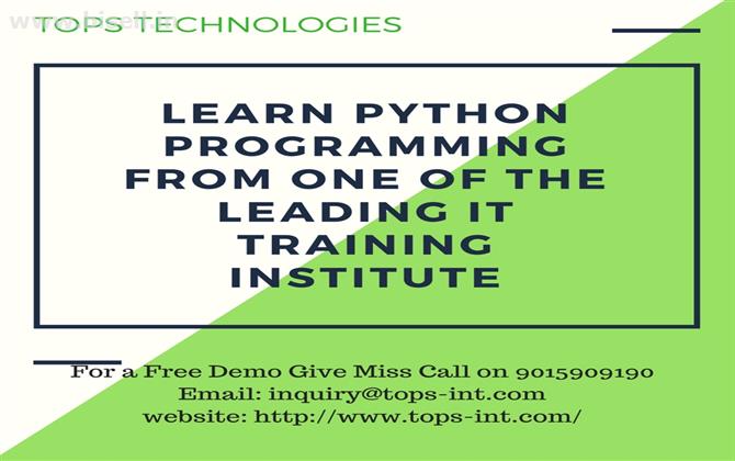 Best Python Programming institute In Ahmedabad | TOPS Technologies