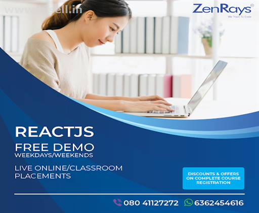 Best ReactJS Training Institute in Bangalore