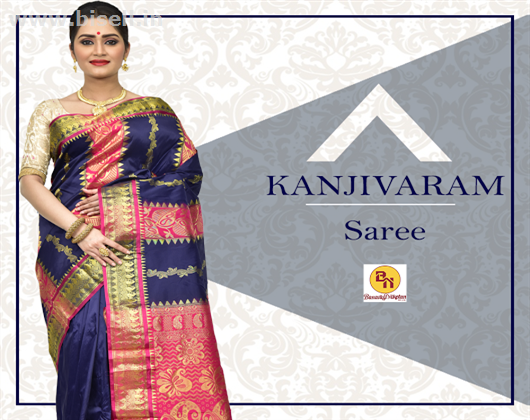 Buy Elegant Kanjivaram sarees online at Banarasi Niketan.