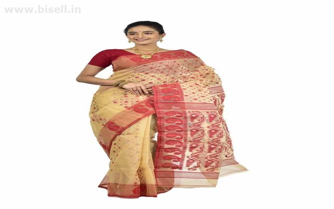 Buy top quality Dhakai sarees online from Banarasi Niketan