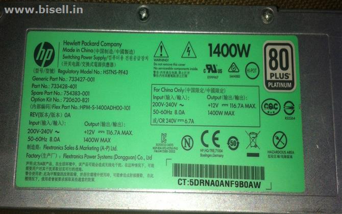 HP 733427-001  733428 -401  754383-001  720620-B21 POWER SUPPLY