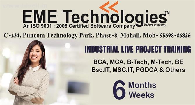 Industrial Training In Mohali