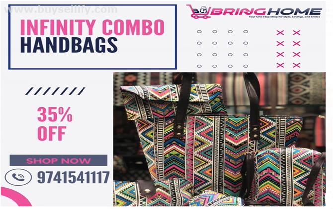 INFINITY COMBO HANDBAGS