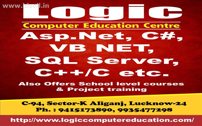 Logic Computer Education offers C,C++,Asp.net,C# Sql Server etc