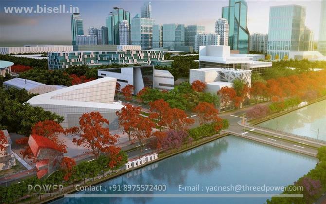 Narendra Modi Smart City Concept By 3D Power in Madurai