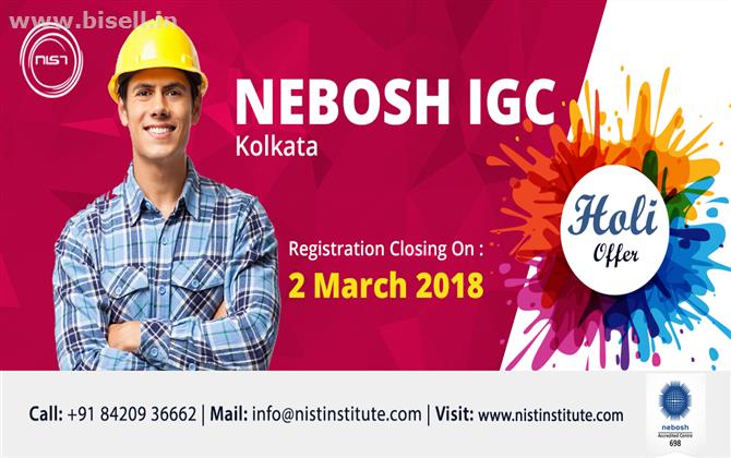 NEBOSH IGC Course in Kolkata