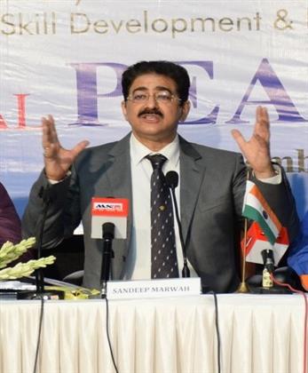 Sandeep Marwah Addressed NACOF Meeting