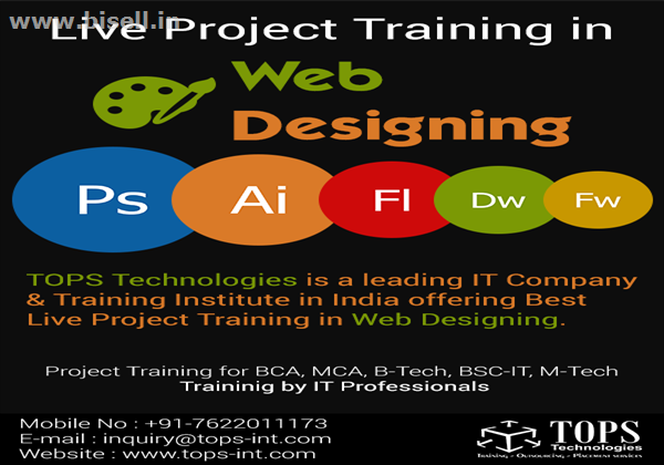 Web Design Project Training Company | TOPS Technologies