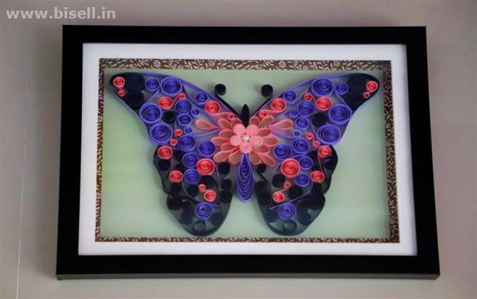 Wedding gifts for home decor Abstract Butterfly art work Aadhi Creation