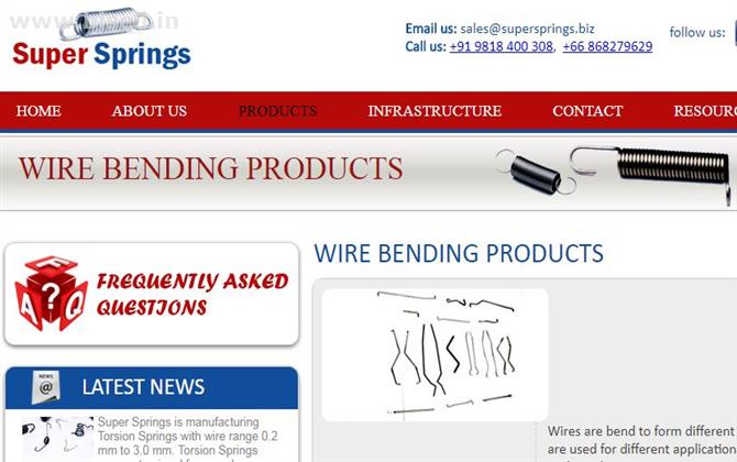 Wire Bending Products - Cnc Wire Bender, Wire Bending Components